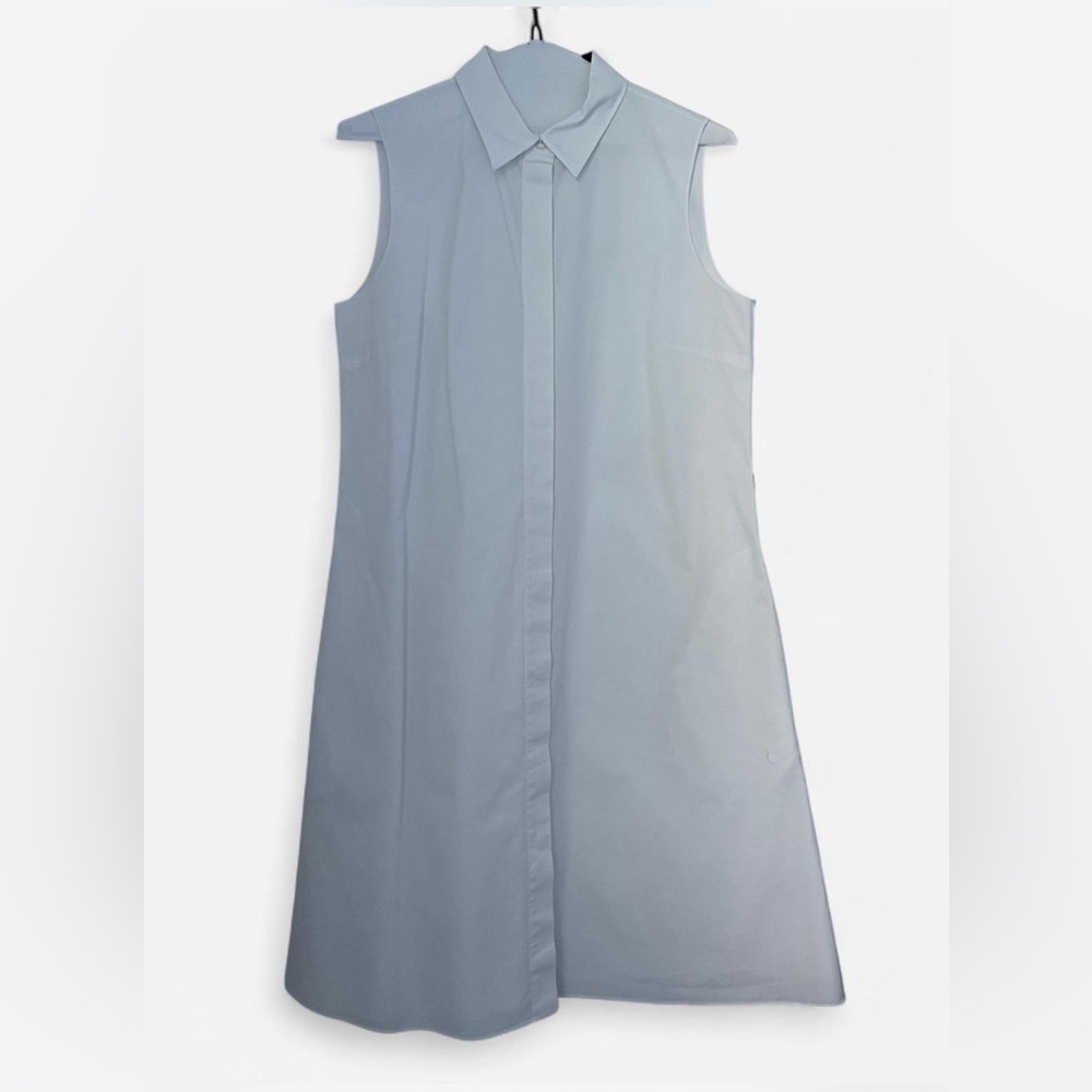 Theory White Collared Shirt